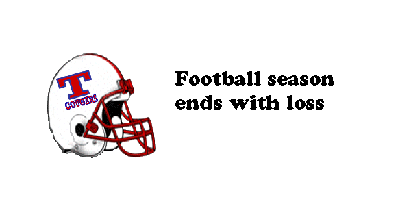 Cougars end football season with loss