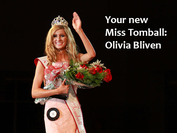 Olivia Bliven was crowned as Miss Tomball on Saturday.