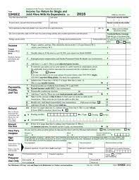 IRS Form 1040 EZ is typically all a high school student needs to file, along with his W2.