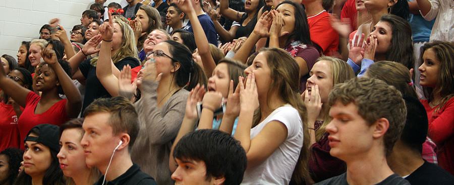 New seating arrangement on tap for Pep Rally