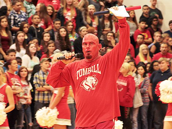 Cheers, jeers at Pep Rally