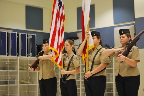 female color guard