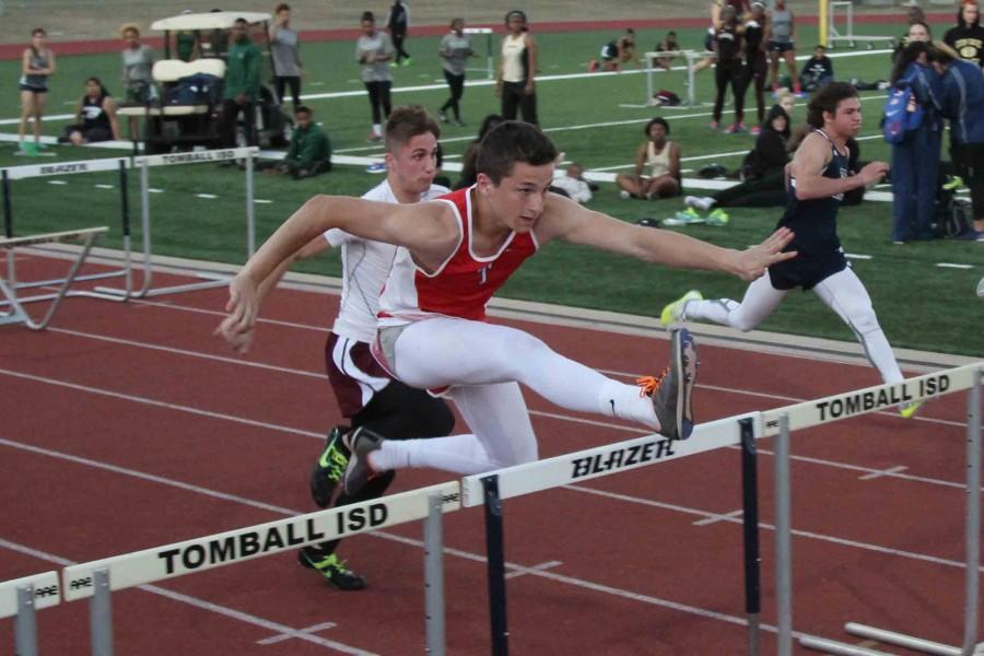 Cougar track team hurdles over competition