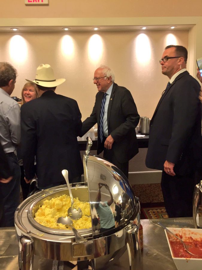 Cougar Claw Exclusive: Sanders surprises Texas delegation