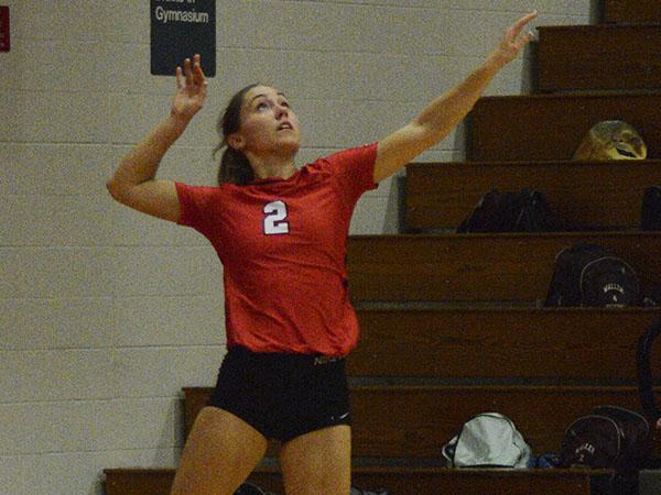 Volleyball opens playoffs with win