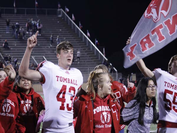 Shoutout to Nathan Johnson (#43) his leg brought Tomball victory. 