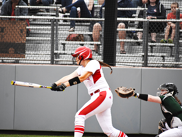 Rivalry game caps season for Softball