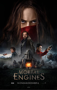 Mortal Engines movie poster.