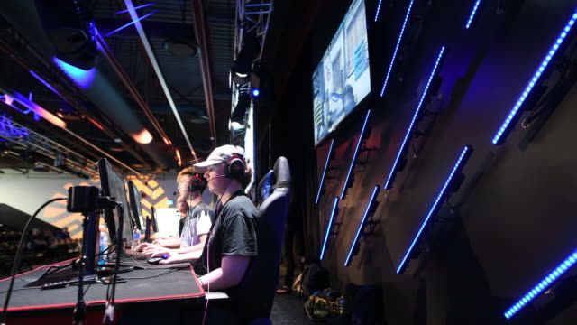 Gaming Stadium and large e-sports tournament for CS:GO (Counter-Strike: Global Offensive) in Vancouver, British Columbia, Canada on Sunday, June 14, 2019.