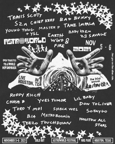 The concert poster for Astroworld.