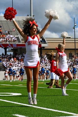 The cheerleaders took 2nd at the state UIL competition last weekend.