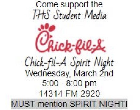 Spirit Night supports yearbook party