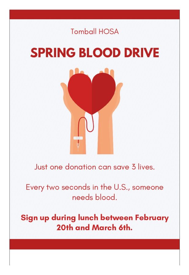 Sign up for Tomball blood drive