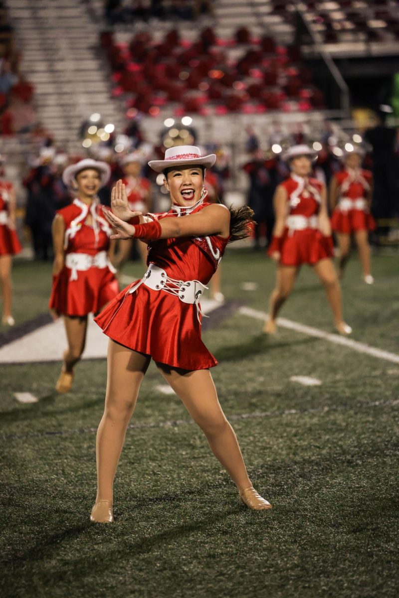 Cougar charms impress at halftime