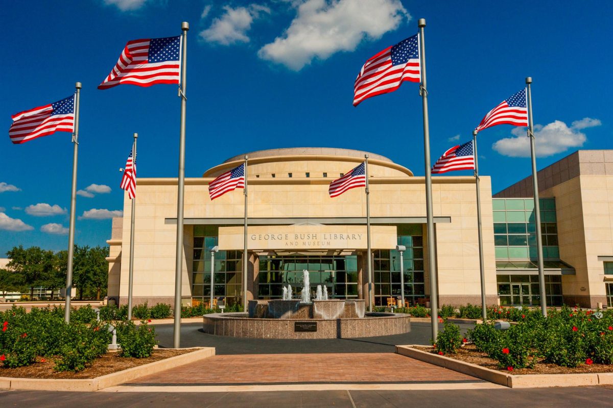 The George H.W. Bush Museum is located on the Texas A&M Campus.