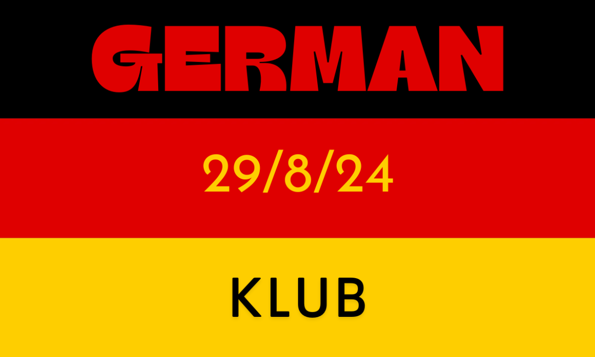 First German Club meeting