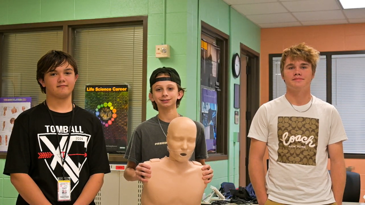 Kellan, Oakland, and Kayden talking about CPR