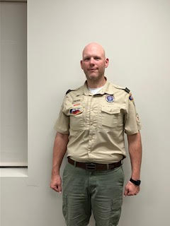 Greg White at Boy Scouts