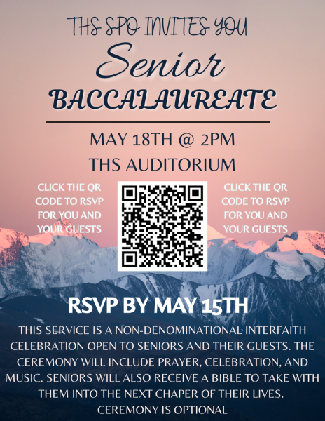The rsvp for baccalaureate