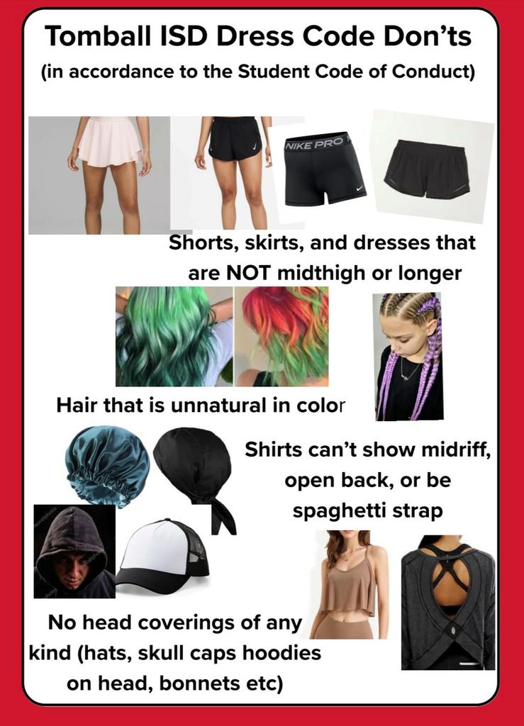 Dress code do's and don'ts