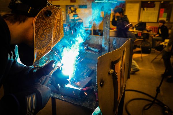 Tomball Welding practicing technique 