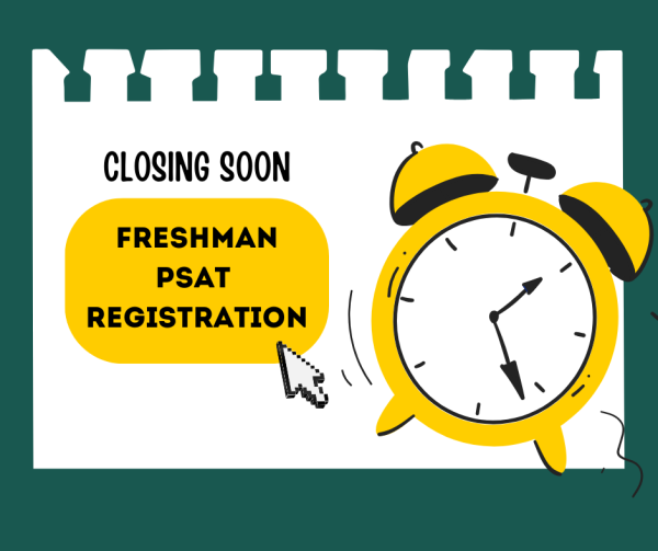 Register for freshman PSAT