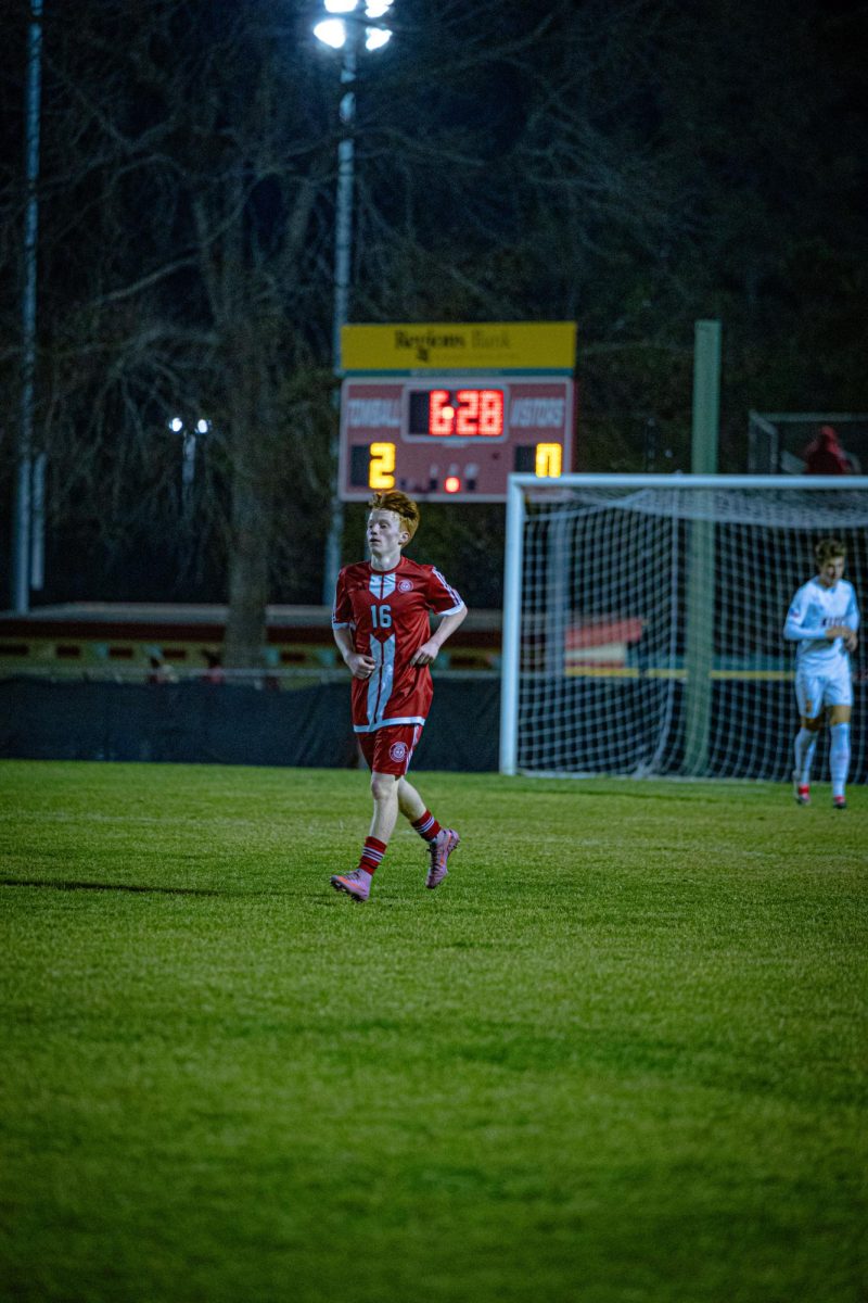 Varsity game against Klein with a win 4-2 