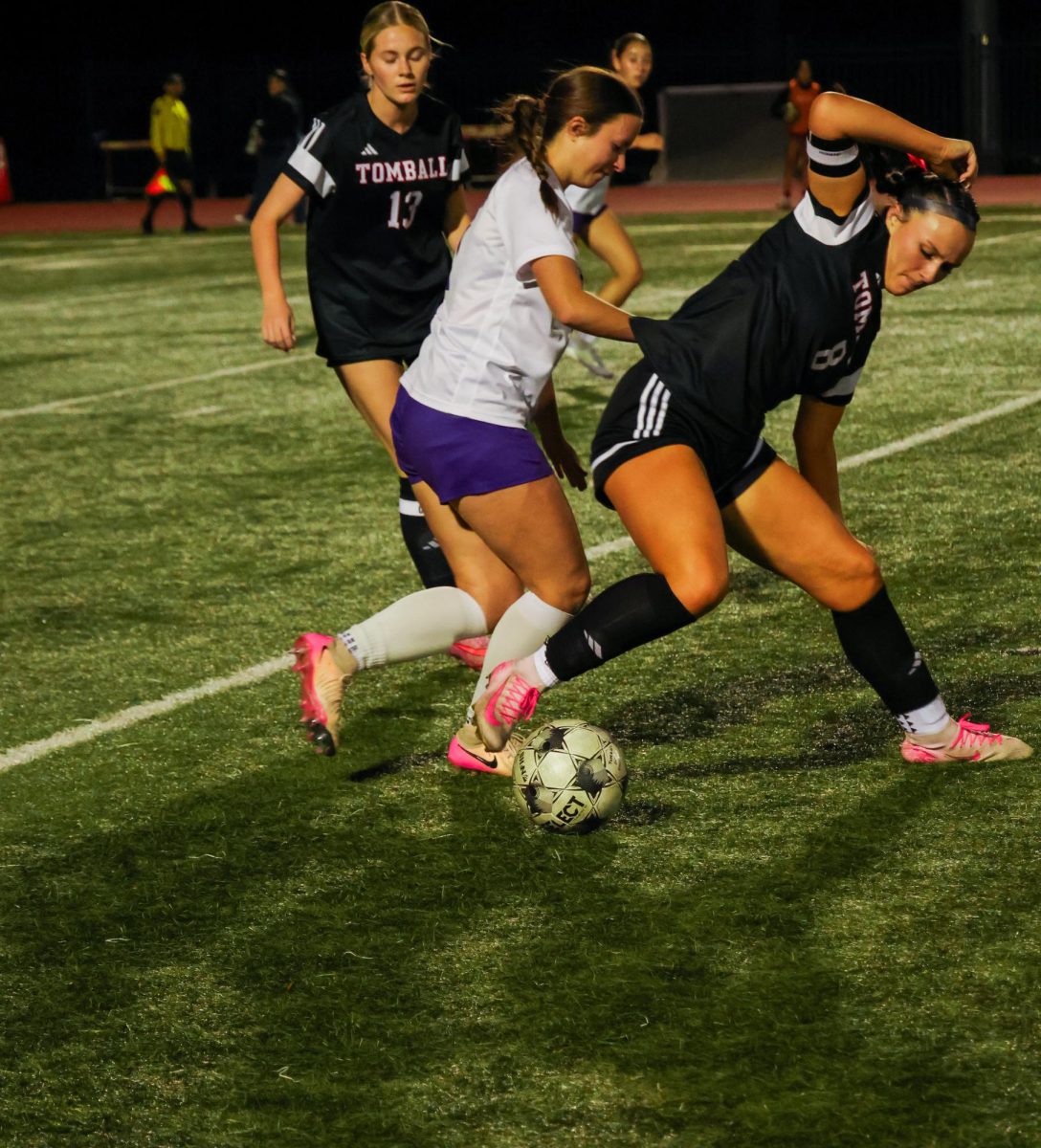 The girls soccer team rolled through district play and are ready for a deep run in the pl;ayoffs.